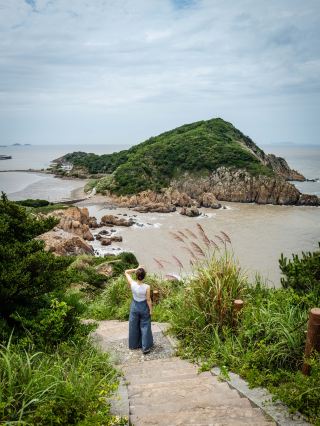 あまり人が訪れない岱山島へは、3時間足らずで簡単にアクセスできます。