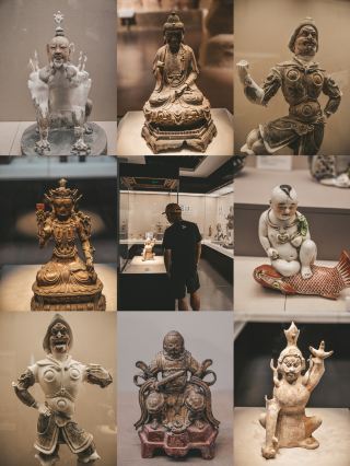 Stepping into the Qingyang Museum, one truly understands the meaning of "high sky and thick earth".