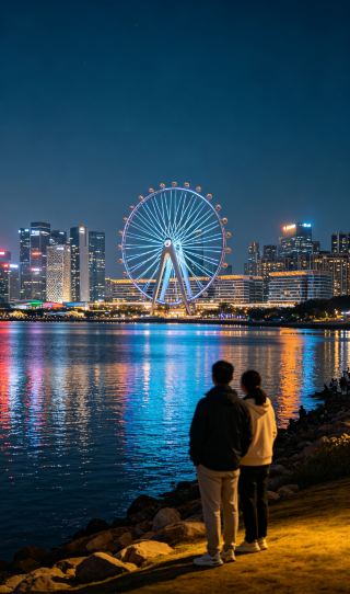 Dalian Xinghai Square! Asia’s largest seaside city square