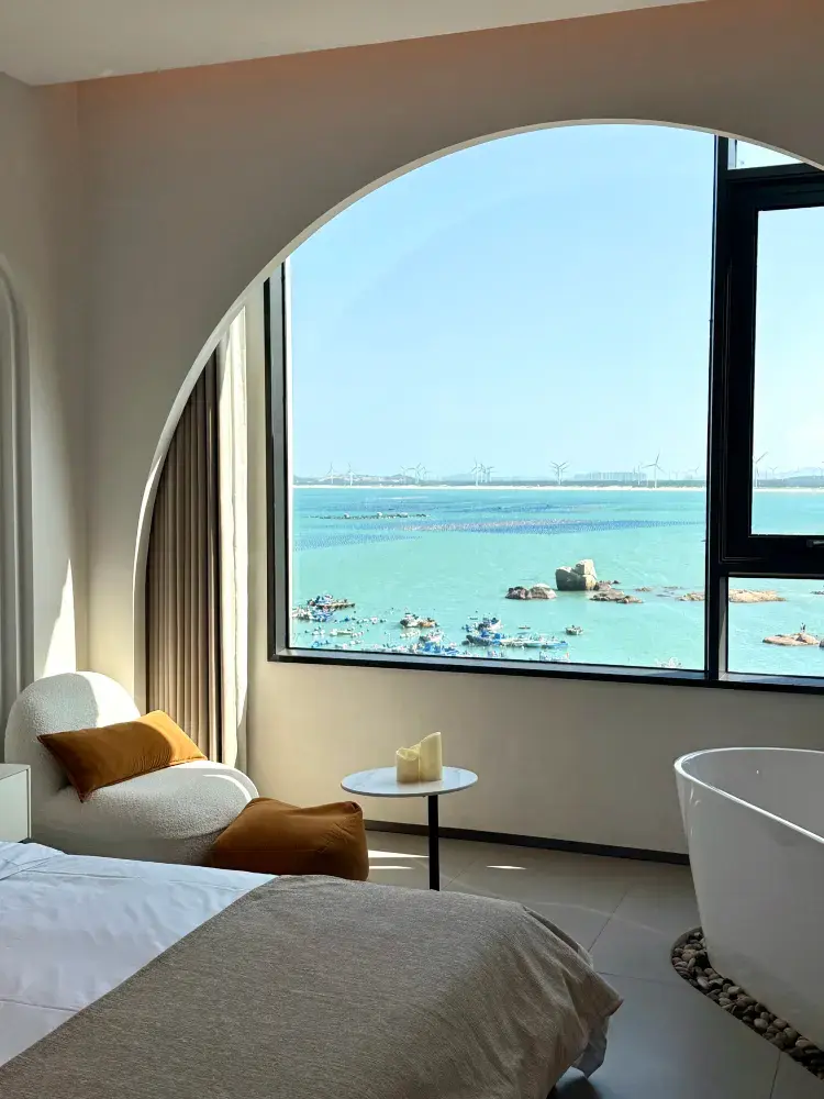 真的絕！一線海景view直接拉滿！