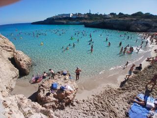 A Stunning Beach with Crystal-Clear Waters