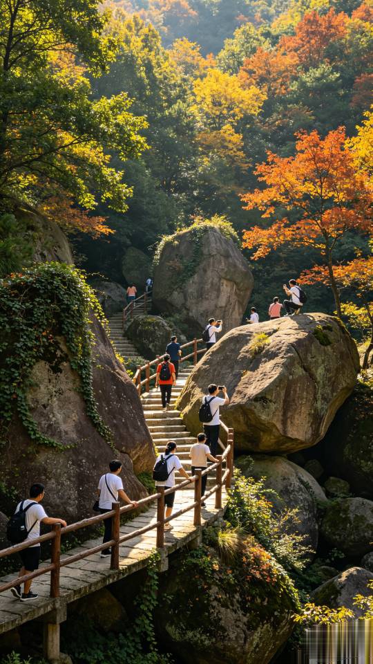 ภูเขาเทียนไท่ หงอาน | การเดินป่าในฤดูร้อนและฤดูใบไม้ร่วง: ค้นพบอัญมณีที่ซ่อนเร้นของภูเขาเทียนไท่ ทางตะวันออกของมณฑลหูเป่ย