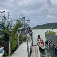 Songkhla Pier คาเฟ่สุดชิลล์ริมทะเลสาบสงขลา