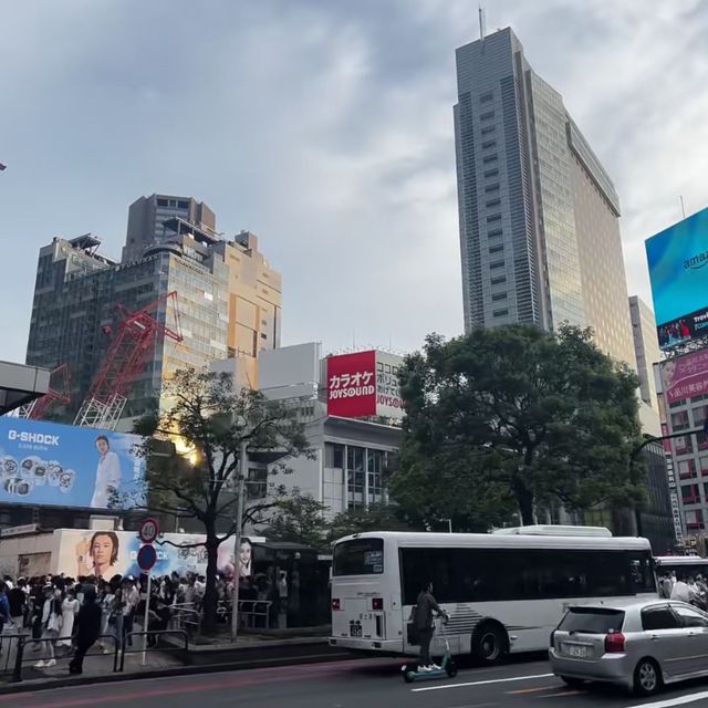 🌸 繁華與時尚的交匯 - 東京涉谷 🌸