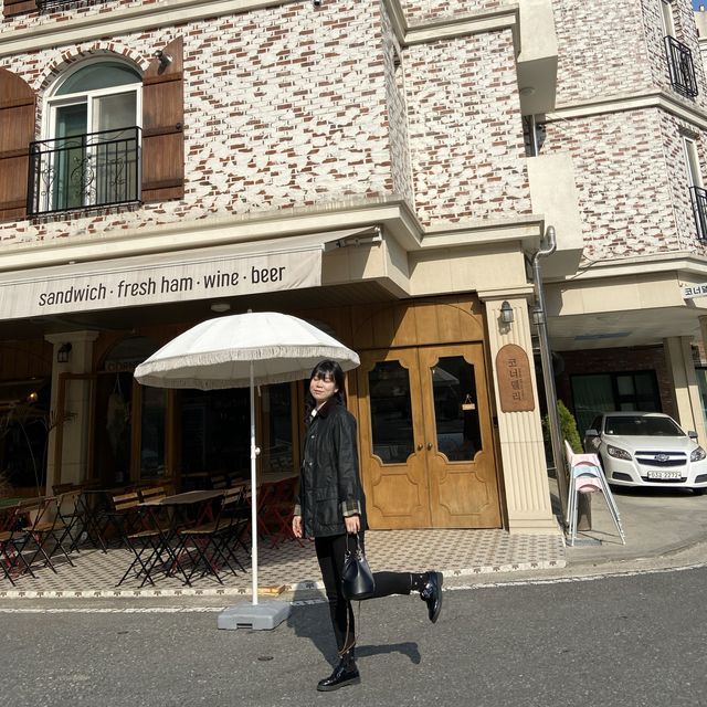 대전 야외 테라스 브런치카페 코너델리