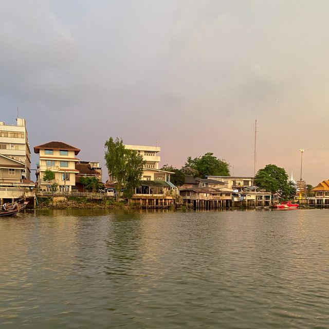ล่องเรือ ชมหิ่งห้อยแม่น้ำตาปี ยามเย็น