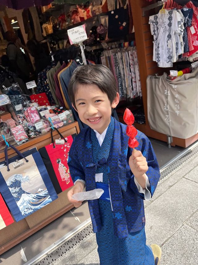 東京親子遊 - 淺草和服體驗
