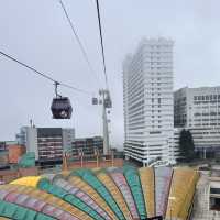 乘搭纜車到雲頂高原第一大酒店