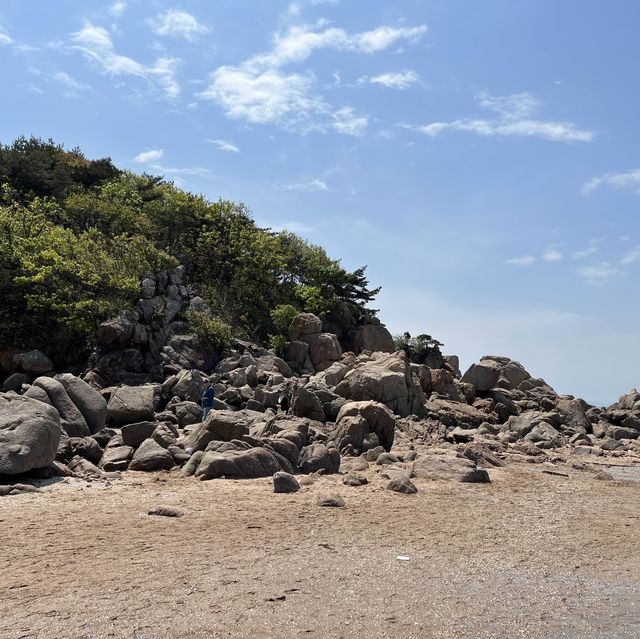 영종도안의 무의도 하나개해수욕장💙해상관광탐방로🌿