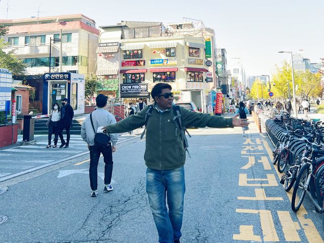 ใบไม้เปลี่ยนสีที่ GYEONGUI LINE FOREST PARK