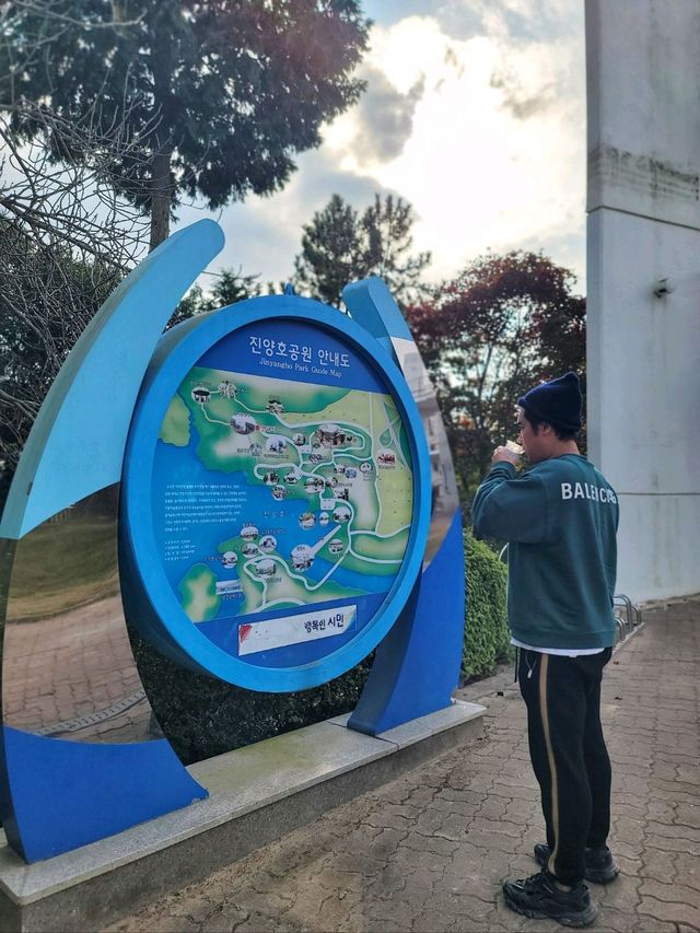진양호 호반전망대는 아름다운 힐링✨️