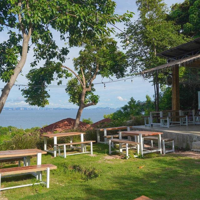Local café พื้นเพ เกาะล้าน เห็นวิวพัทยาทั้งเมือง