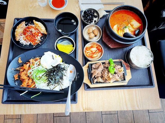 韓國仁川機場  離開韓國前最後的韓食  Sonsoo BanSang 손수반상