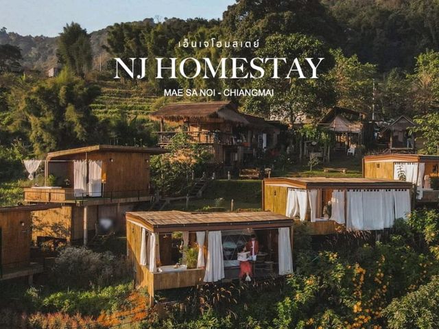 🌿 รอบนี้เรามาพักใจเอนกายที่ NJ โฮมสเตย์