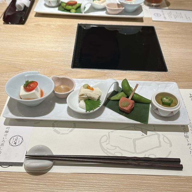 名古屋:セントラルタワーズ˗ˏˋ 豆富料理と吟醸せいろ蒸し 八かく庵 ˎˊ˗