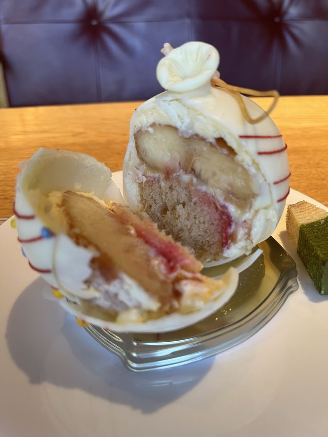~京都 花見小路カフェ~水風船ケーキ♡