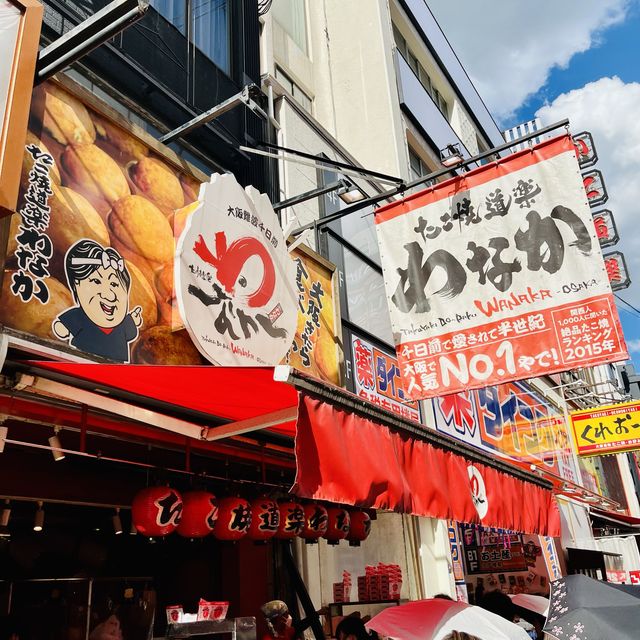 【大阪 道頓堀】超美味しい☺️食べ歩きおすすめ3つ✨