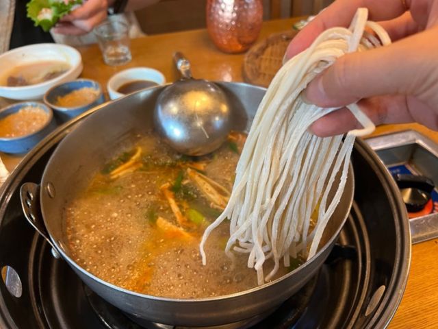 이색적인 상추쌈샤브가 맛있는 대전 만나 추천해요!