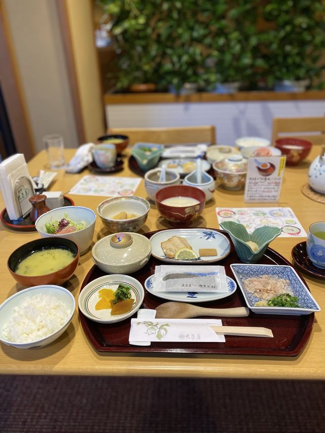 嬉野温泉大正屋の朝食