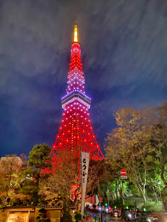 The iconic Tokyo Tower (night view edition)