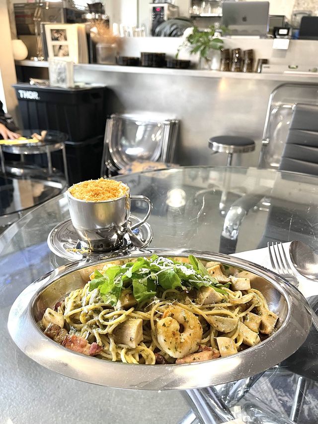 韓國首爾延南洞工業風打卡brunch店-JAMJAM
