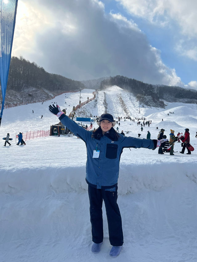 겨울을 제대로 만끽하기! 평창 휘닉스파크 스키장!❄️