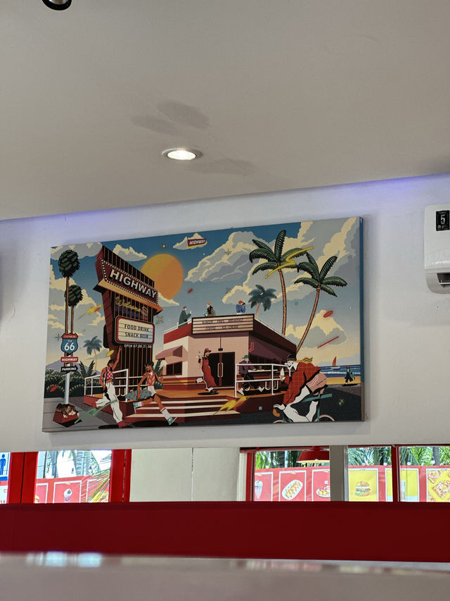 🍔 Highway Cafe @บางแสน ชลบุรี 