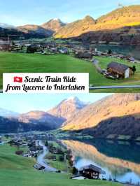 🇨🇭 Scenic Ride from Lucerne to Interlaken