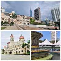 吉隆坡景點：Dataran Merdeka，享受輕鬆愉悅的步行、坐在廣場上放鬆身心。