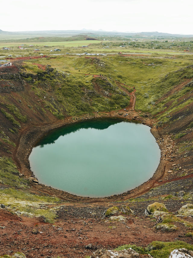 🇮🇸 冰島 Golden Circle 景點 —— Kerið火山口 🌋
