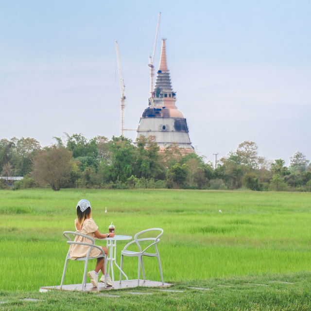 คาเฟ่วิวทุกนา มุมถ่ายรูปสวย ในกาฬสินธุ์ 