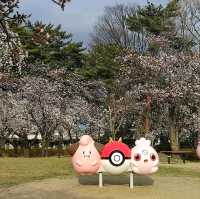 福島開成山公園：福島境內四座寶可夢公園之一，吉利蛋公園