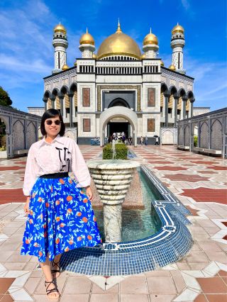 Largest mosque in Brunei