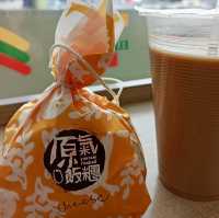 包裝獨特的文青餐點  原氣飯糰