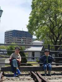 【 九州鐵道紀念館。親身體驗駕駛樂趣 】