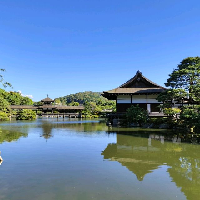 夏旅は京都へ行こう💠平安神宮東神苑で日本建築美を体感