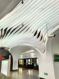 The most Outstanding Metro Station in Shanghai.
