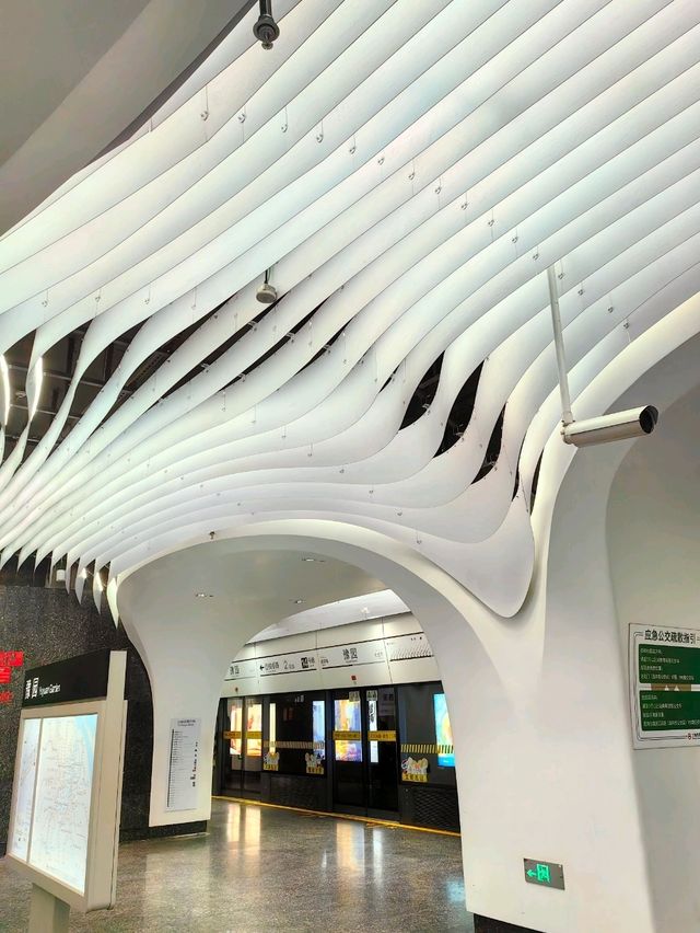 The most Outstanding Metro Station in Shanghai.