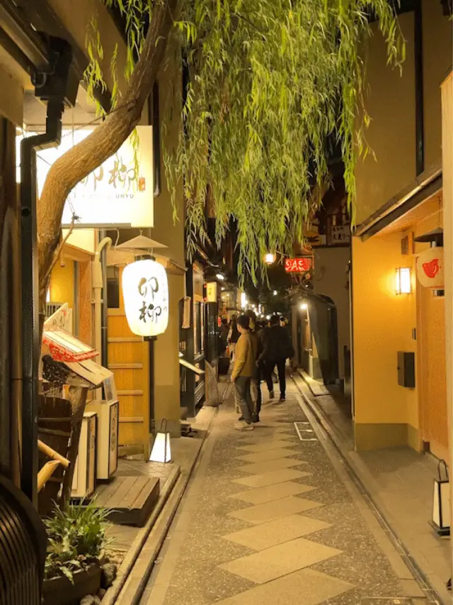 🇯🇵교토 폰토초 거리