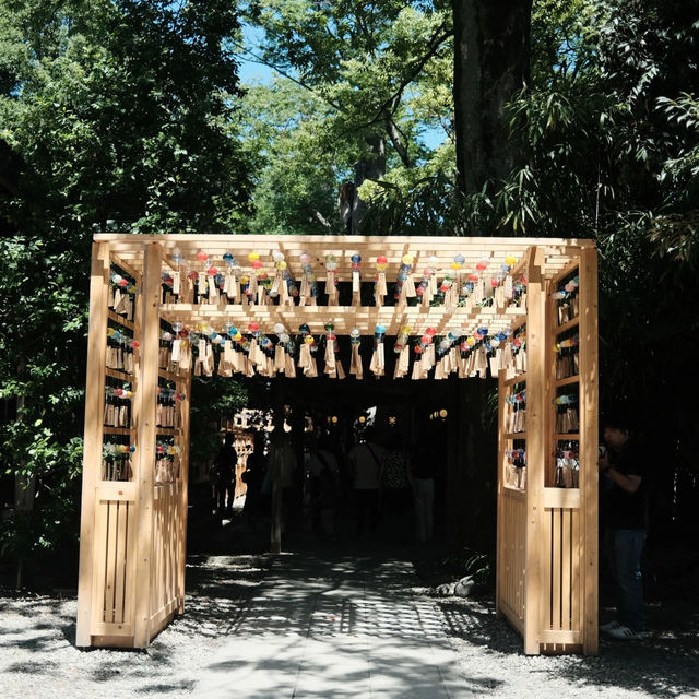 【埼玉】風鈴の音色が美しい🎐「川越氷川神社」