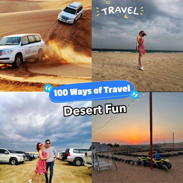 Exciting Dune bashing & Camel experience in Dubai Desert