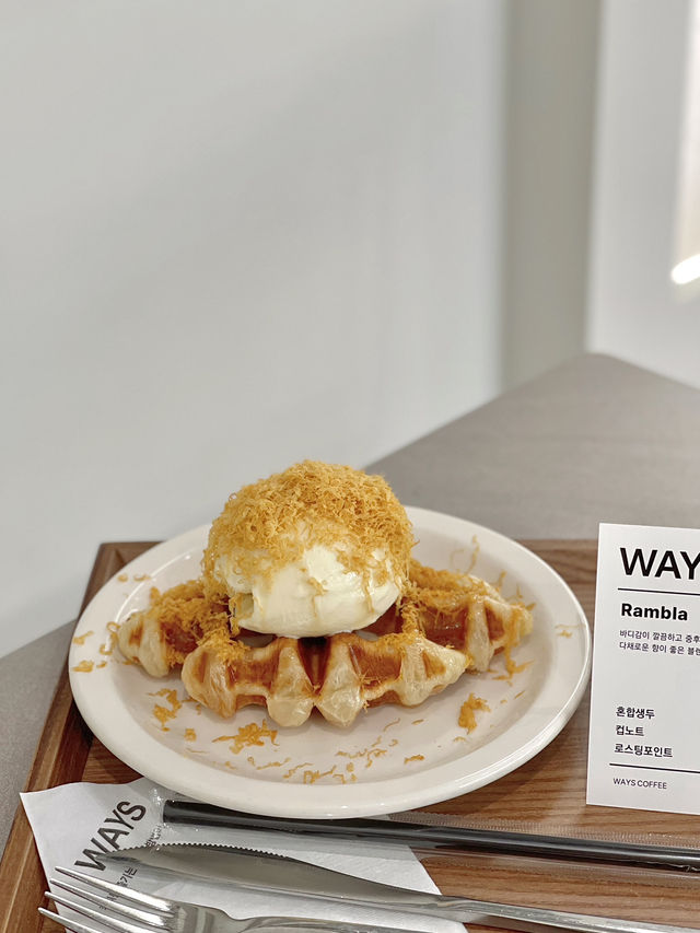 首爾純白色ins風咖啡店-Ways Coffee Roasters