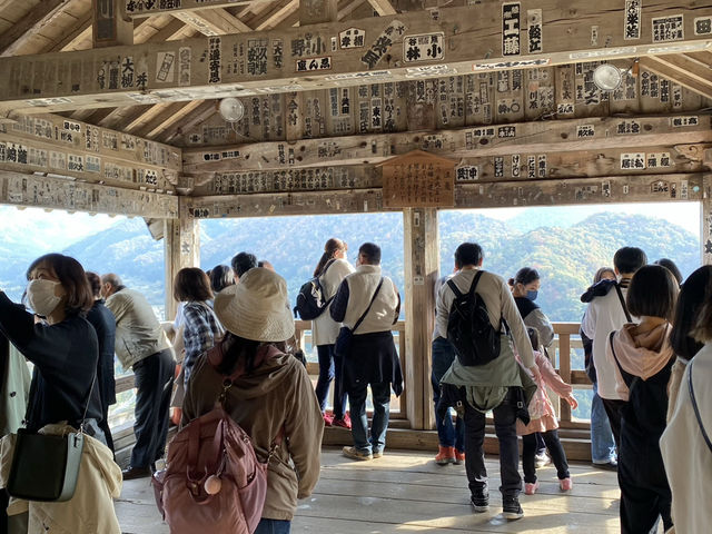 山形が誇る観光スポット「山寺」からは絶景が眺めれた