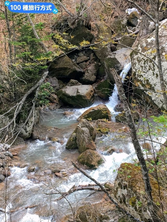 北海道層雲霞-雙龍飛昇的瀑布：流星&銀河瀑布