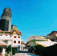 泰國曼谷地標性景點:龍船寺，建築氣派恢宏，適合拍照打卡，曼谷旅遊必去景點！
