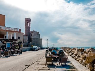 Piran Coastal Walkway..NWO Mural.