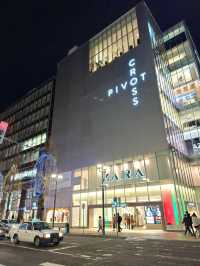 北海道　札幌観光　札幌市中心地の南一条通のイルミネーションが綺麗だったぞ！