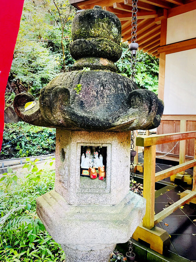 【神奈川県/鎌倉　白狐の置物がたくさん並ぶ神秘的な場所『佐助稲荷神社』】
