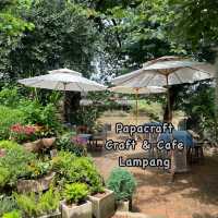 คาเฟ่สุดคาร์ฟในลำปาง Papacraft craft & cafe