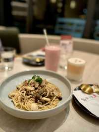 將軍澳單車場館🚴‍♂️ 一間Cozy又浪漫Cafe☕️🍴